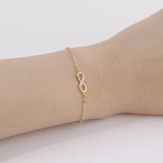 Infinity Gold Bracelet
