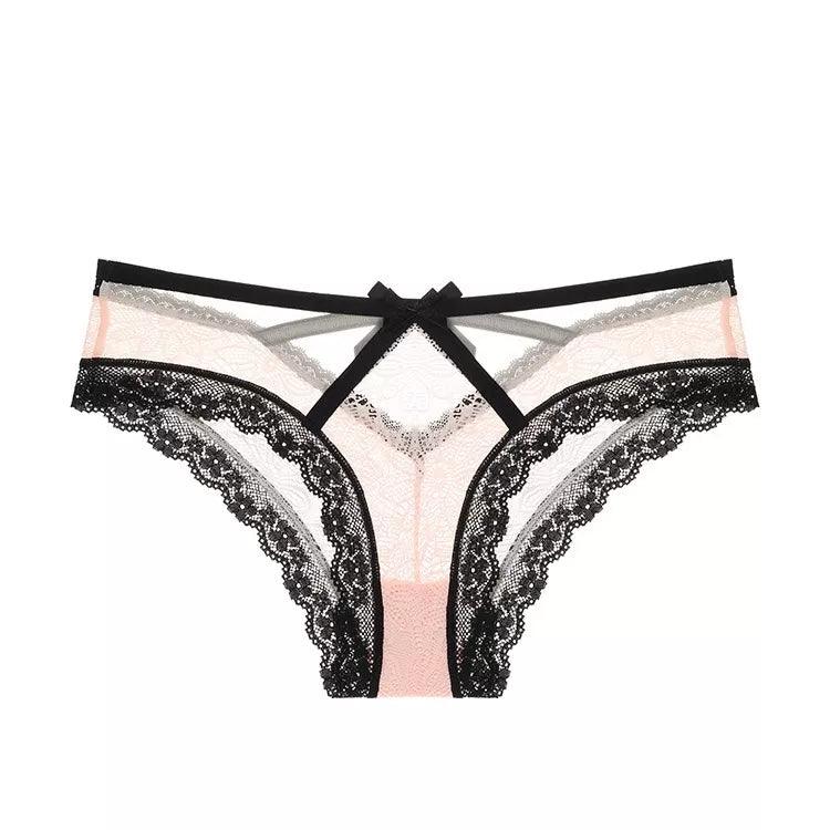 Pink Sexy Lace G-String: