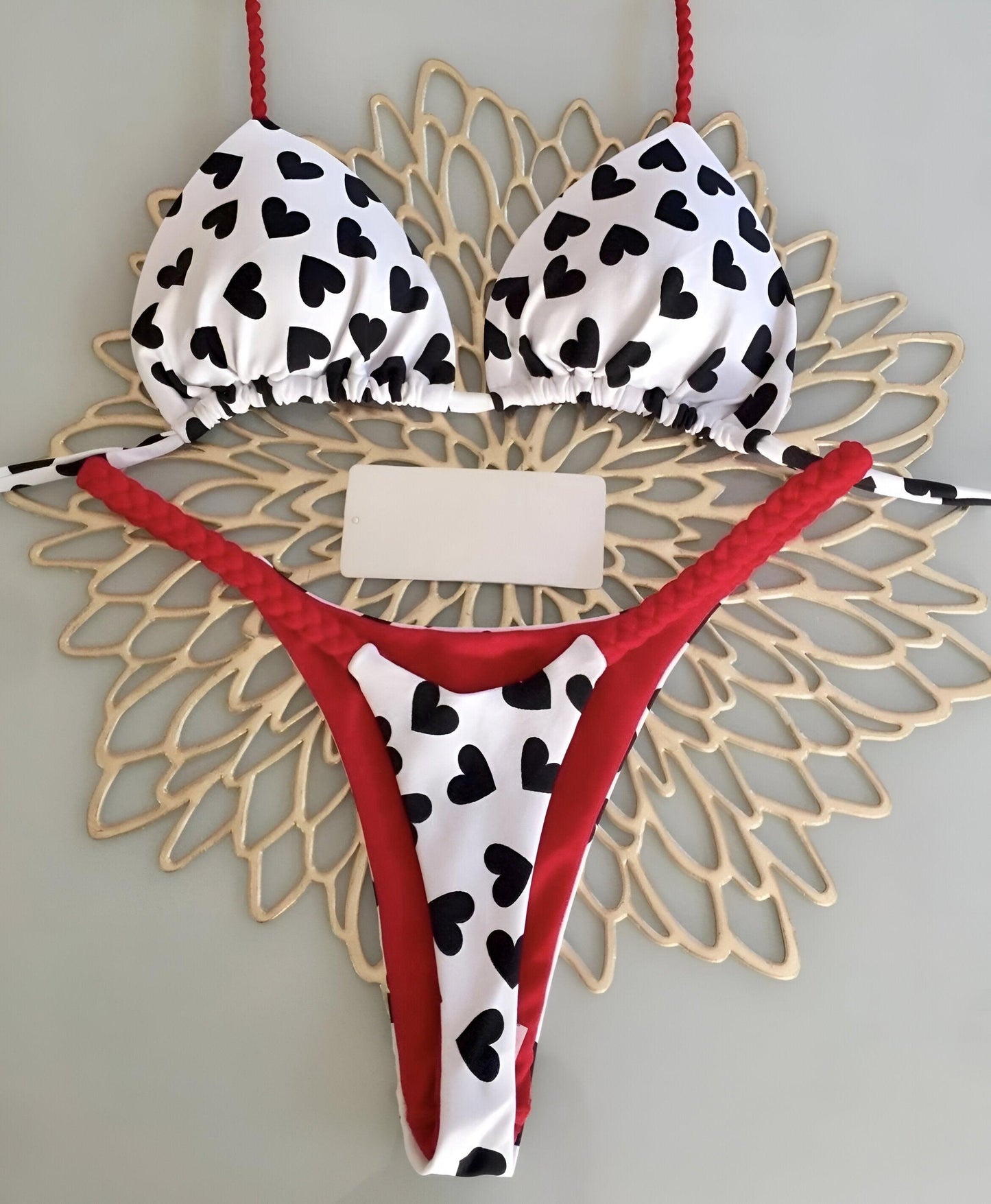 Wild Elegance High-Waist Bikini Set - Versatile Styles