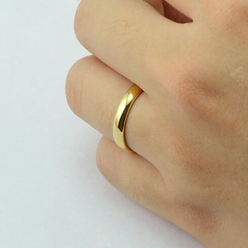 18K Gold Unisex Ring