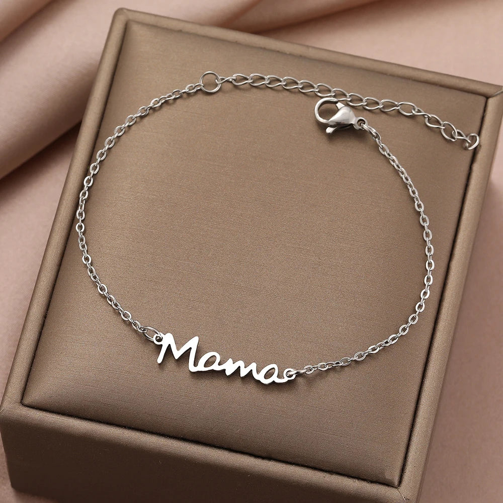 Silver Bracelet for Mothers Day Gift
