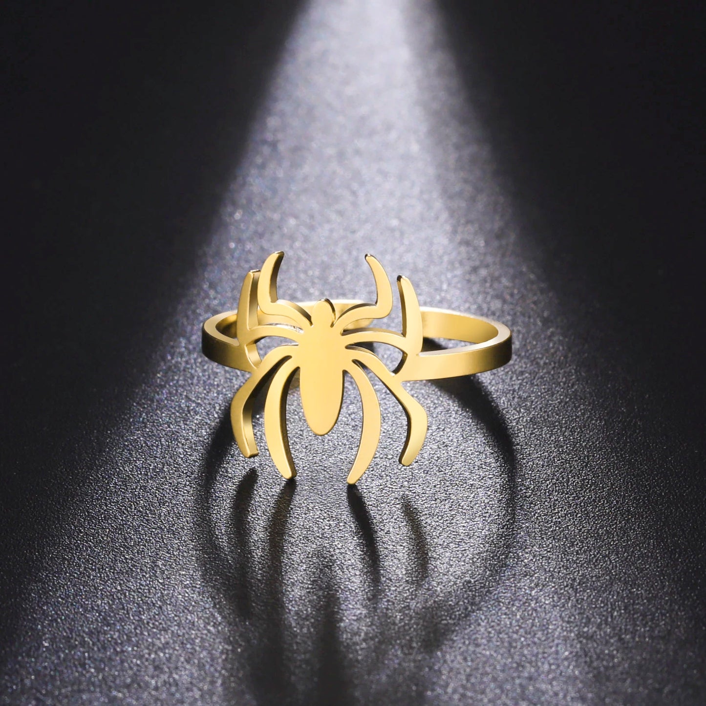 Creative Spider Gold Rings