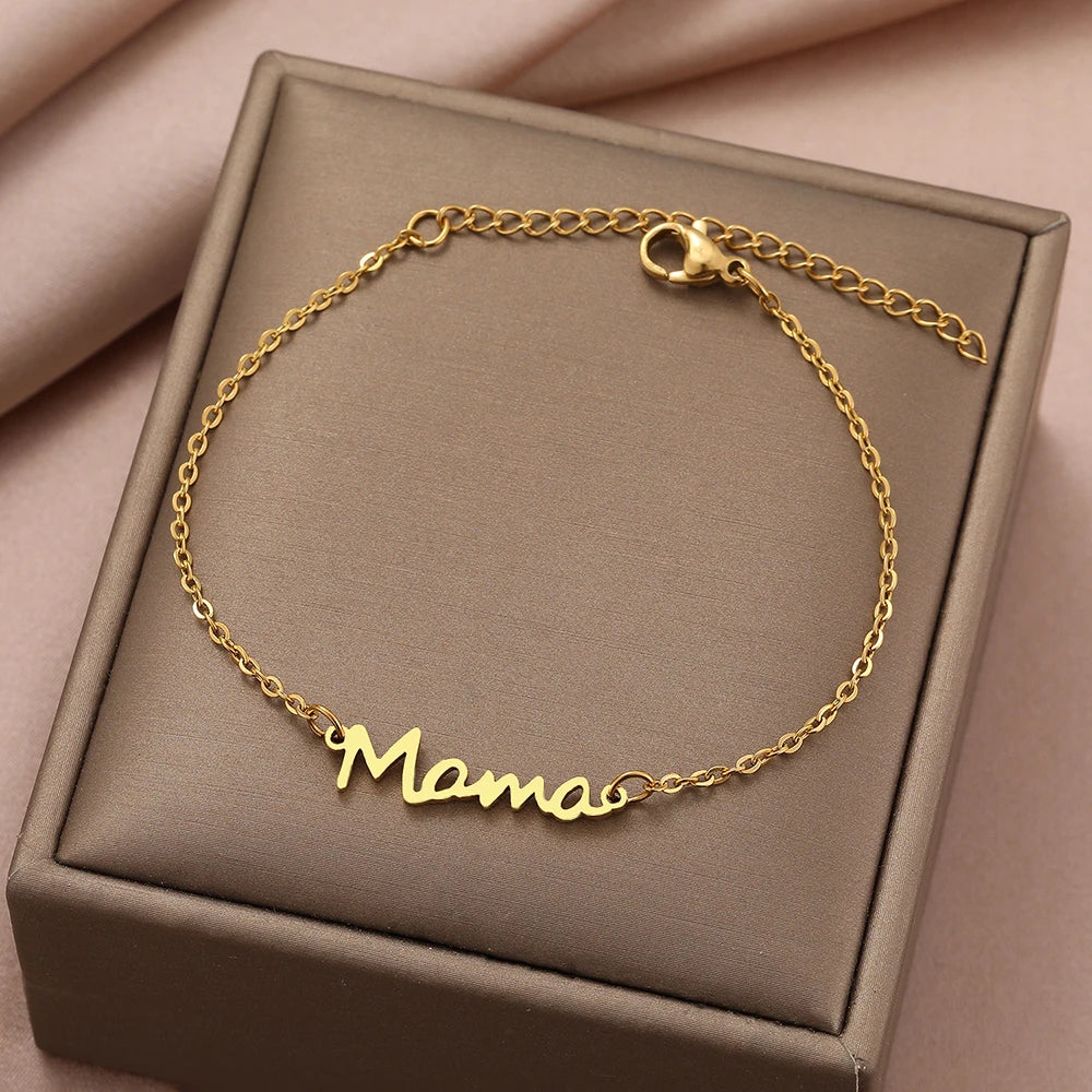 Gold Bracelet for Mothers Day Gift