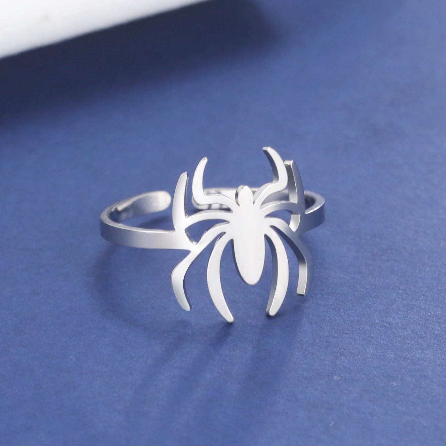 Creative Spider Silver Rings