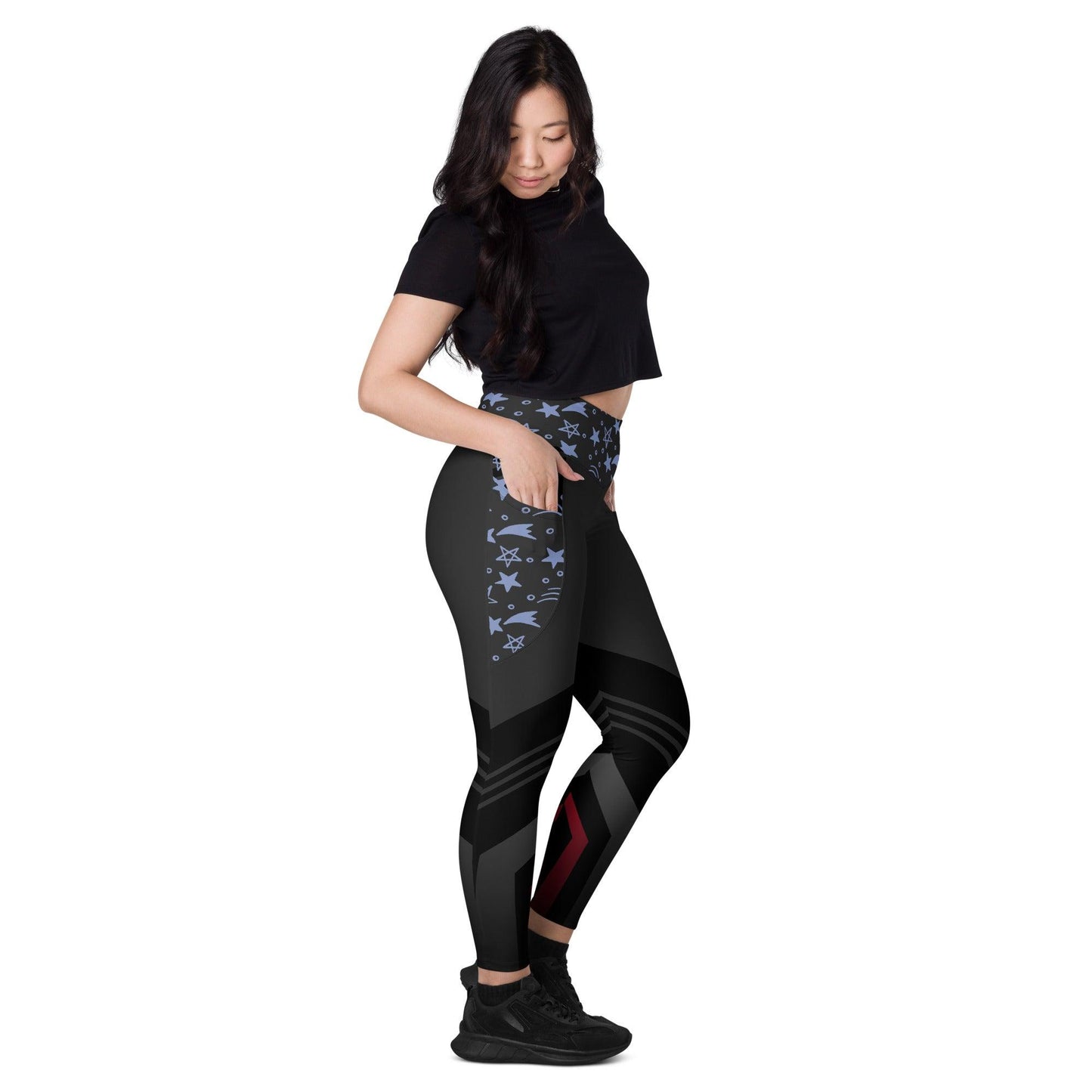 Black Sport Yoga Leggings