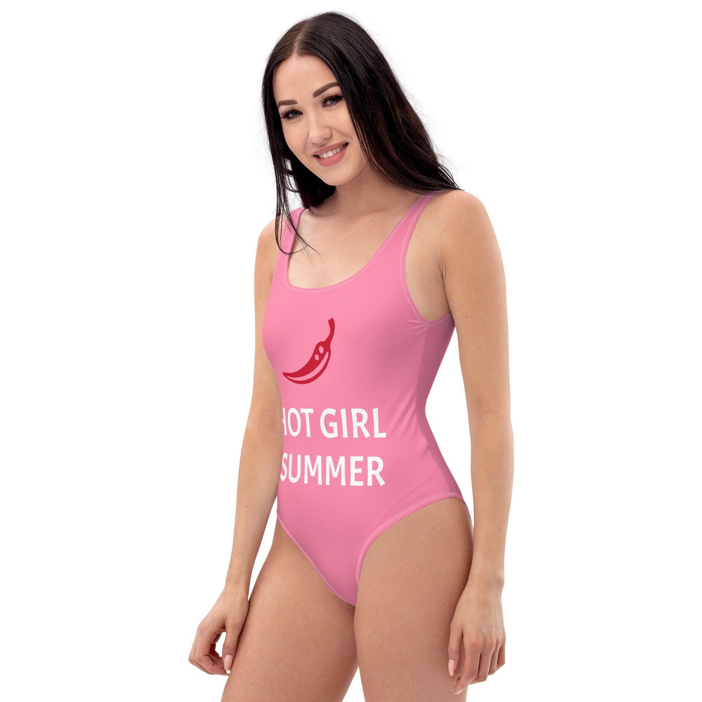 Sizzling Hot Girl Summer Pink Swimsuit