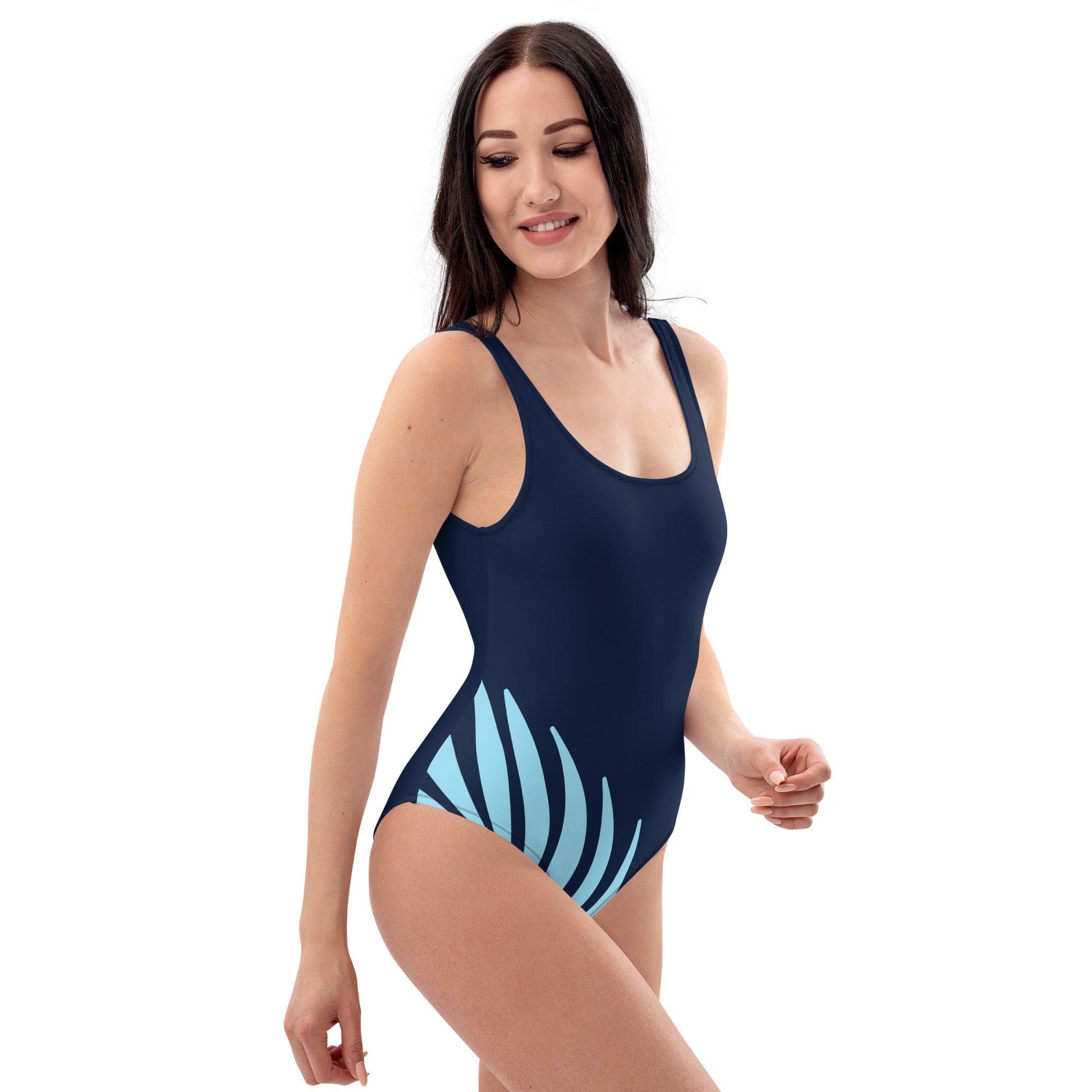 Navy Blue Swimsuit