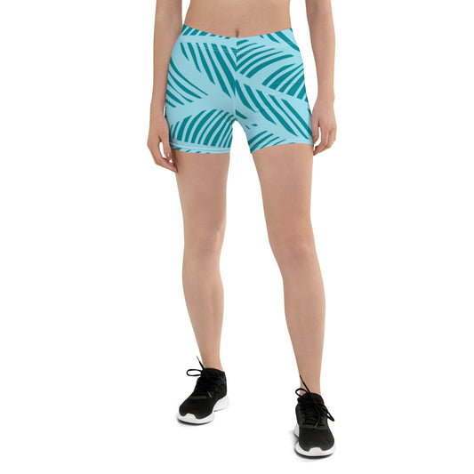 Light Blue Color Summer Beach Shorts - AllurePassion