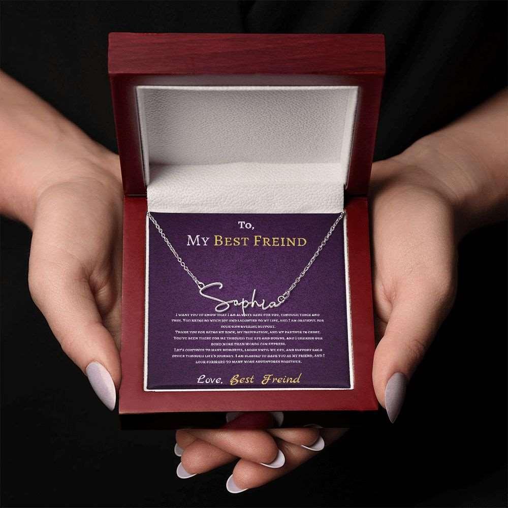 Signature Style for Your Bestie (Personalized Necklace)