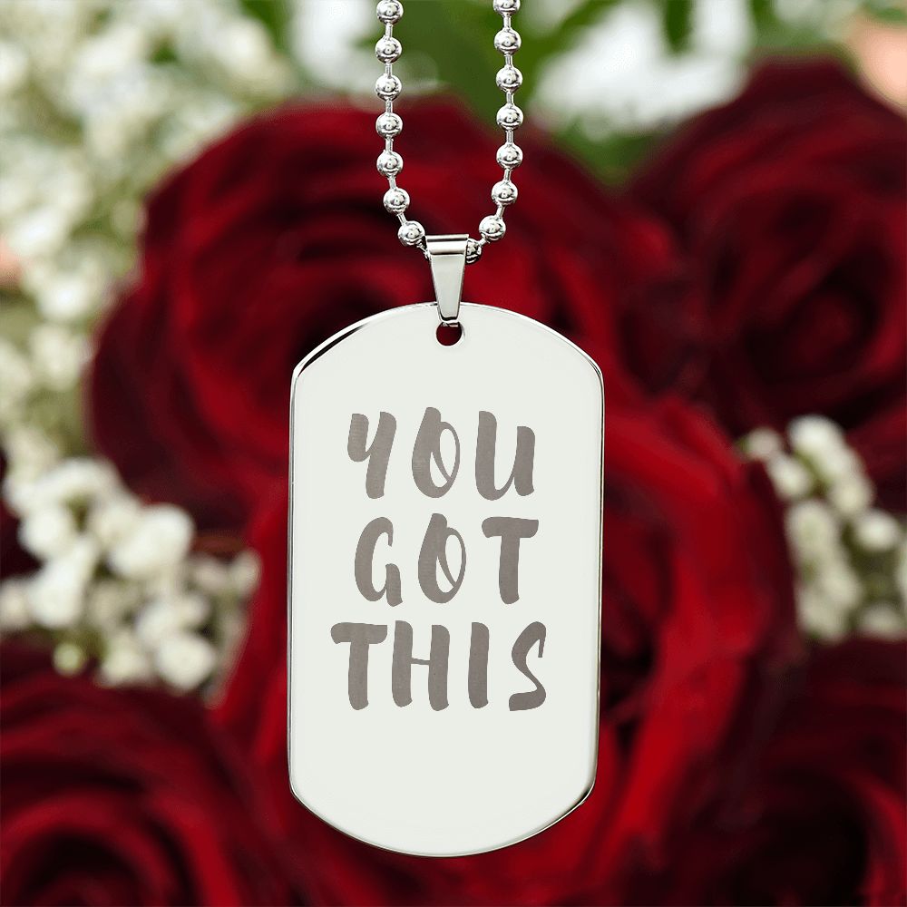 Dog Tag Personalised Necklace