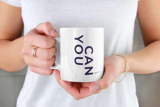 Motivational White Color Coffee Mug