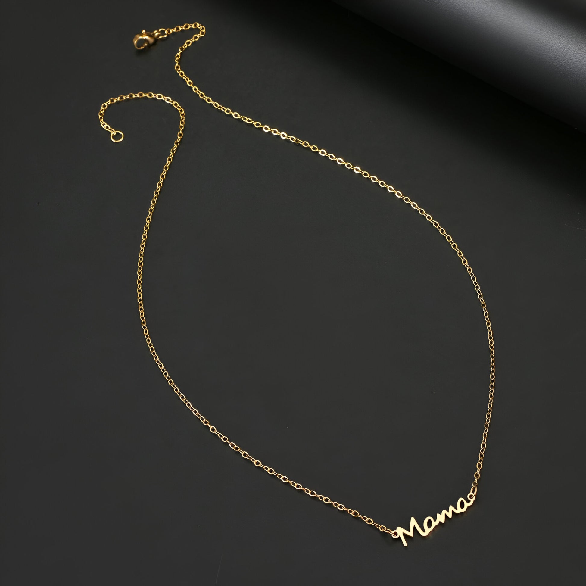 Mom's Eternal Love Mama Gold Necklace