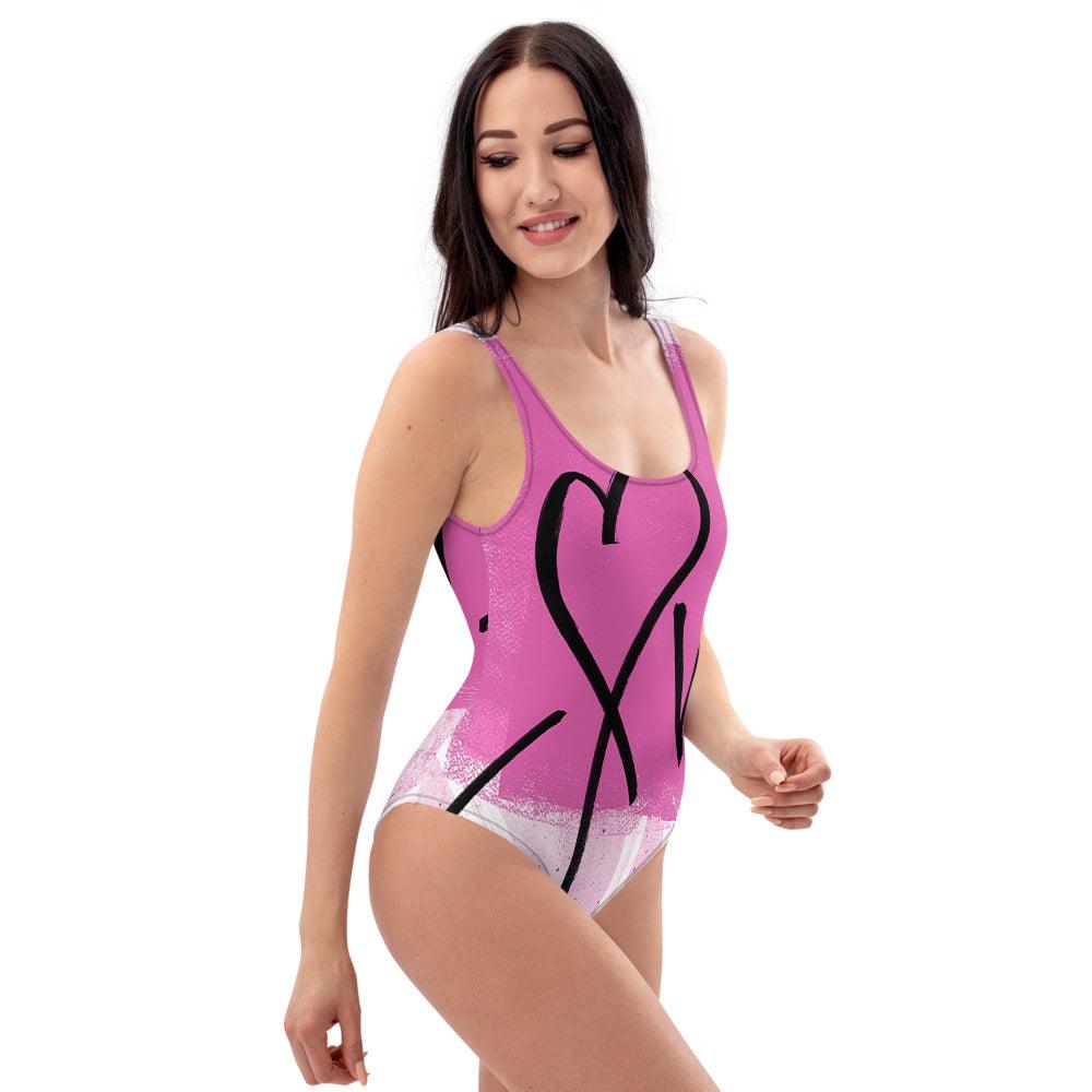 Pink Love Swimsuit