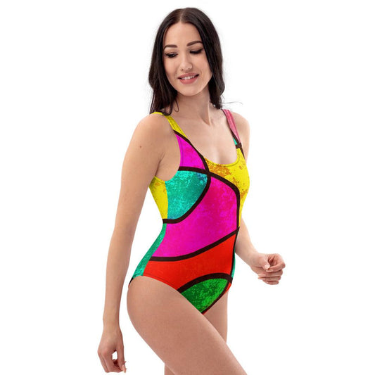 Colorful Carnivals One-Piece Swimsuit