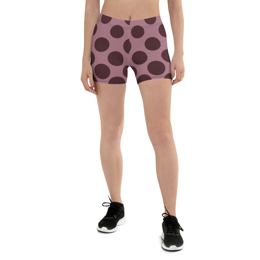 Choco Pink Color Summer Shorts - AllurePassion