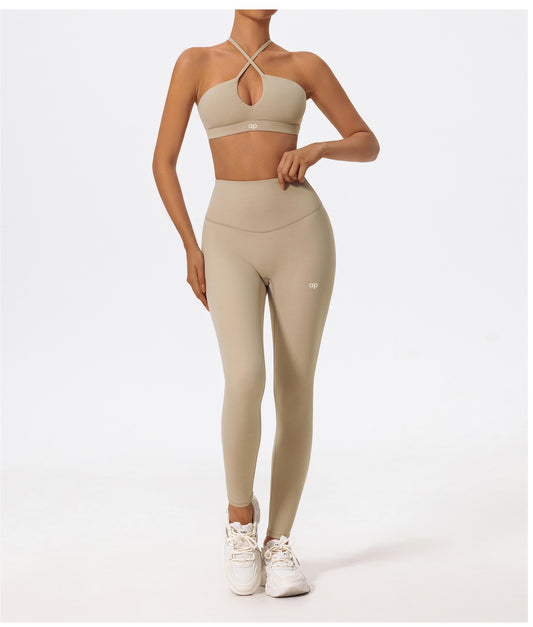 Allure Flow Sculpt Sand Yoga Leggings