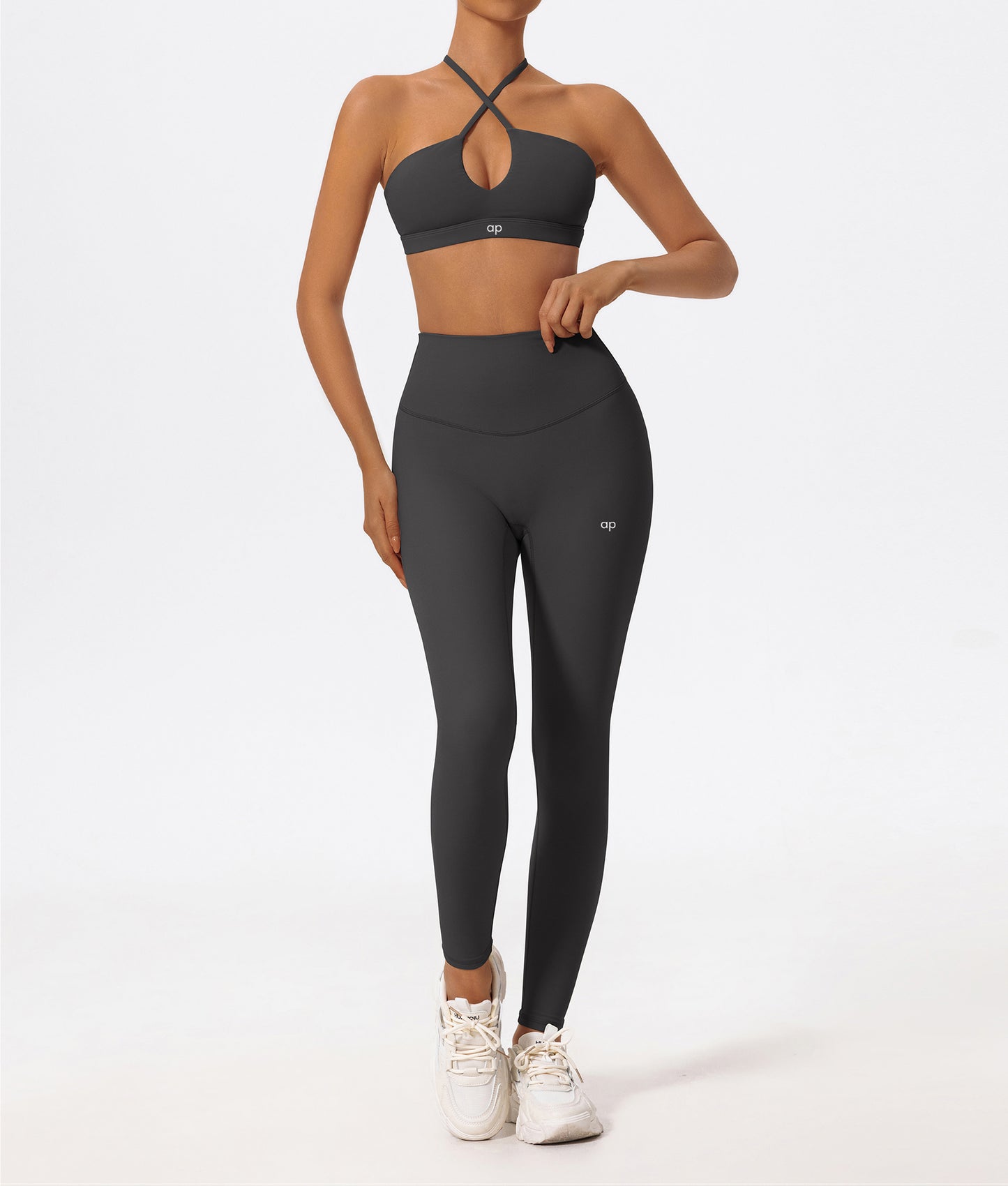 Allure Flow Sculpt Black Yoga Leggings