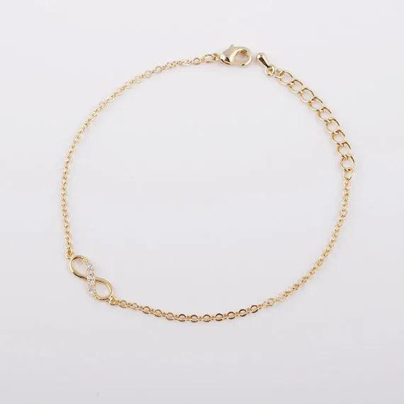 Infinity Gold Bracelet