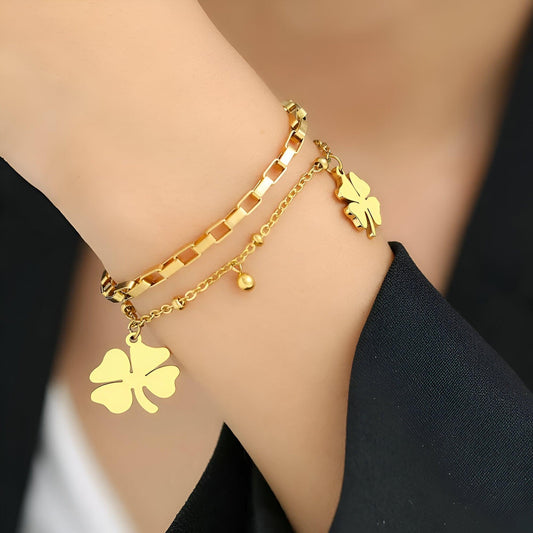 Luxe Lucky Charmed Bracelet