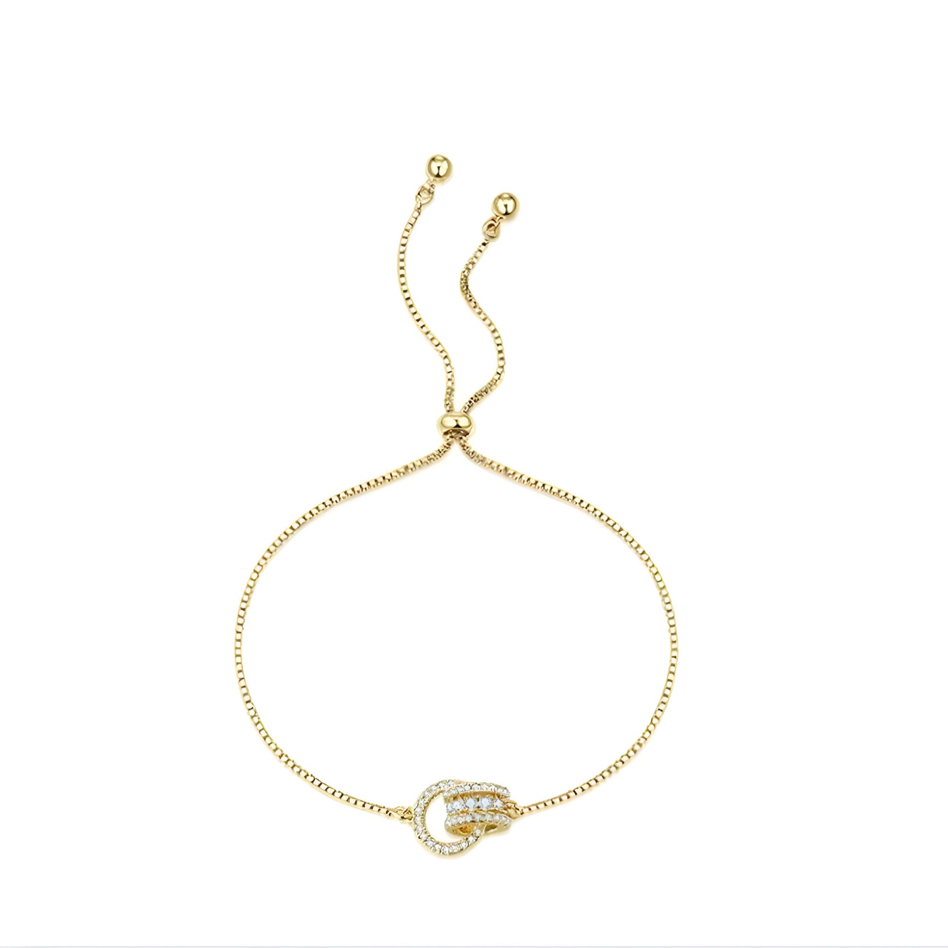 Golden Aura Unisex Charm Bracelet