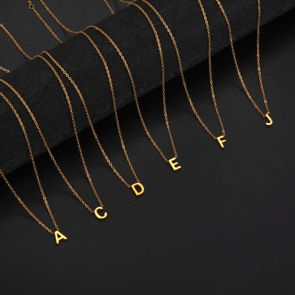 Gold Initial or Custom Necklace