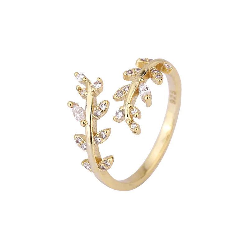 Gold Adjustable Ring