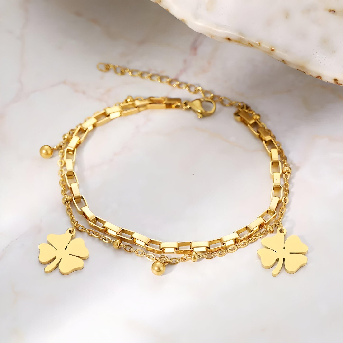 Luxe Lucky Charmed Bracelet