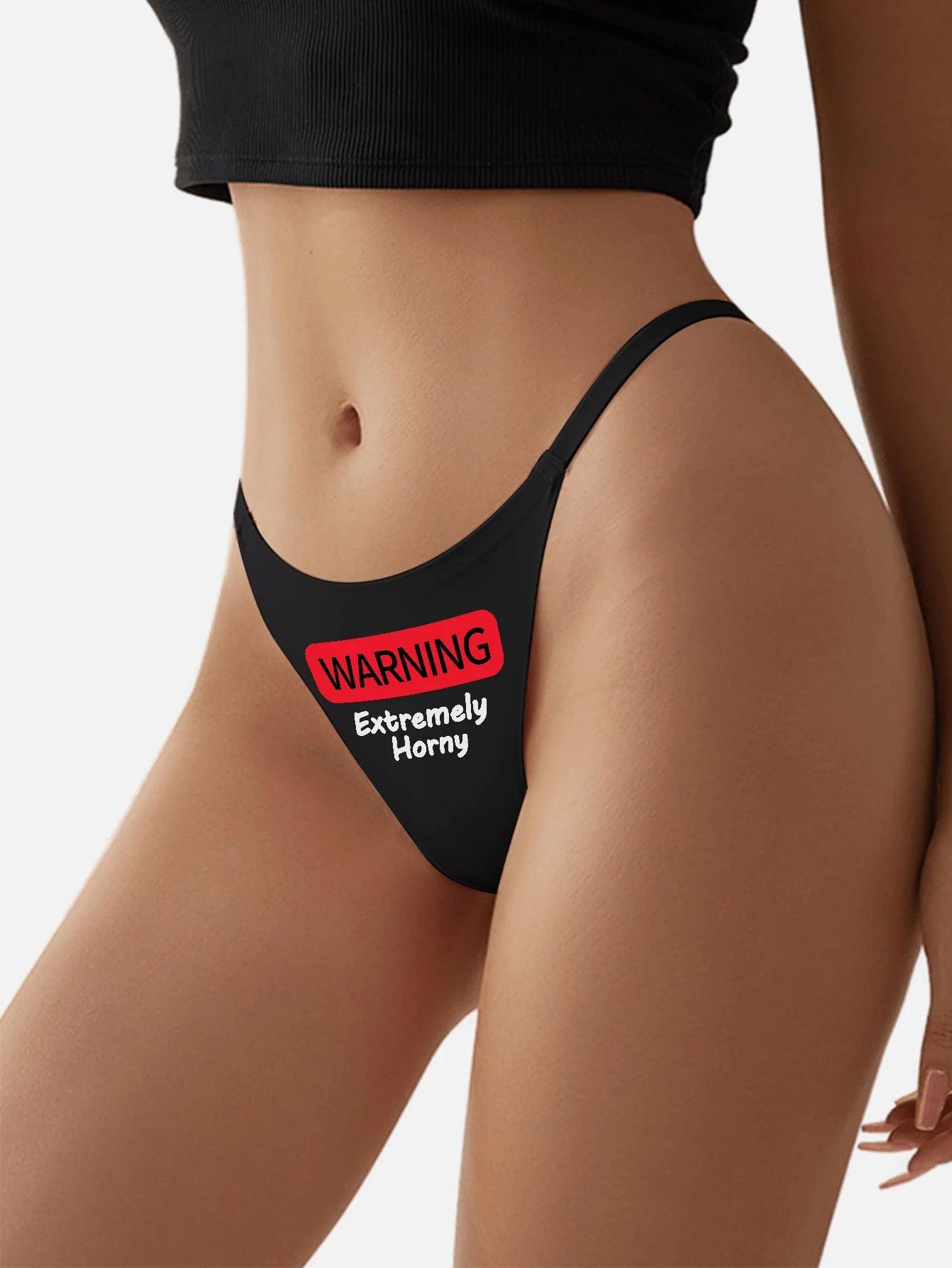 Black, Valentines Sexy G-string