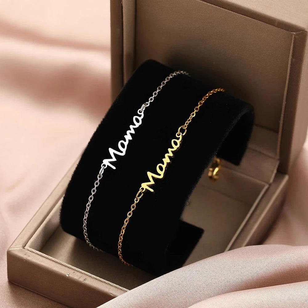 Gold Bracelet for Mothers Day Gift