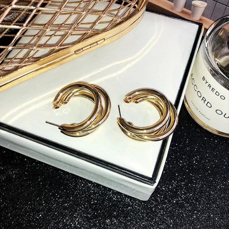 Gold Hoop Earrings