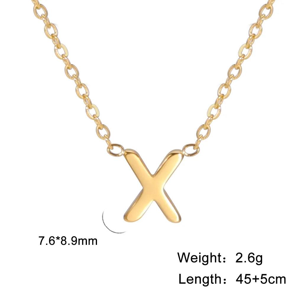 Gold Initial or Custom Necklace