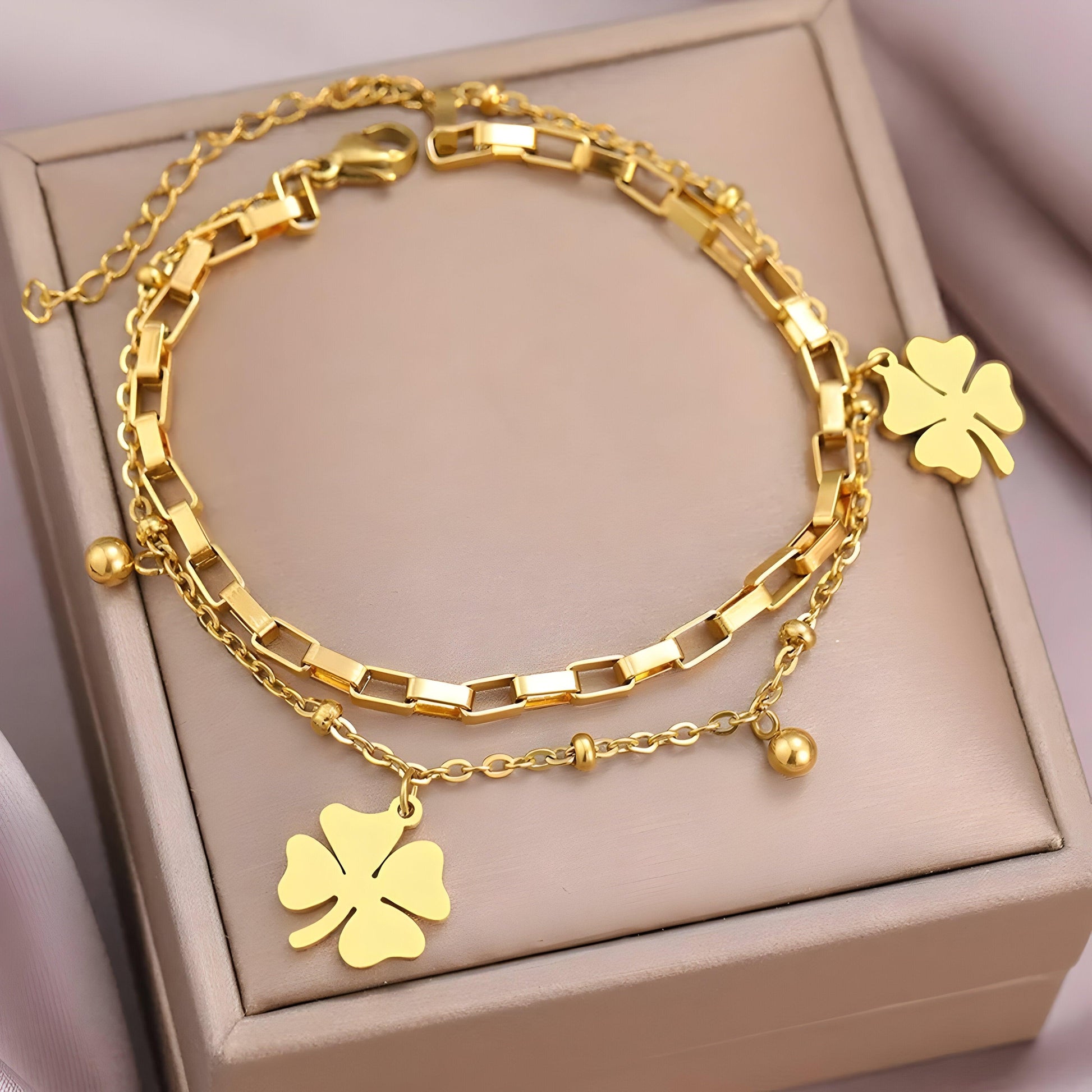 Luxe Lucky Charmed Bracelet