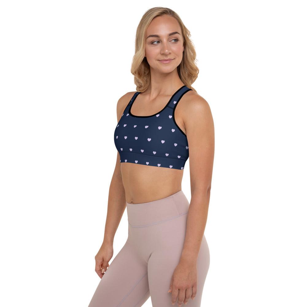 Sugar Sweet Navy Blue Sports bra