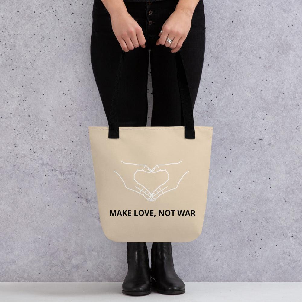 Dreamy Nude Elegance Love Tote Bag