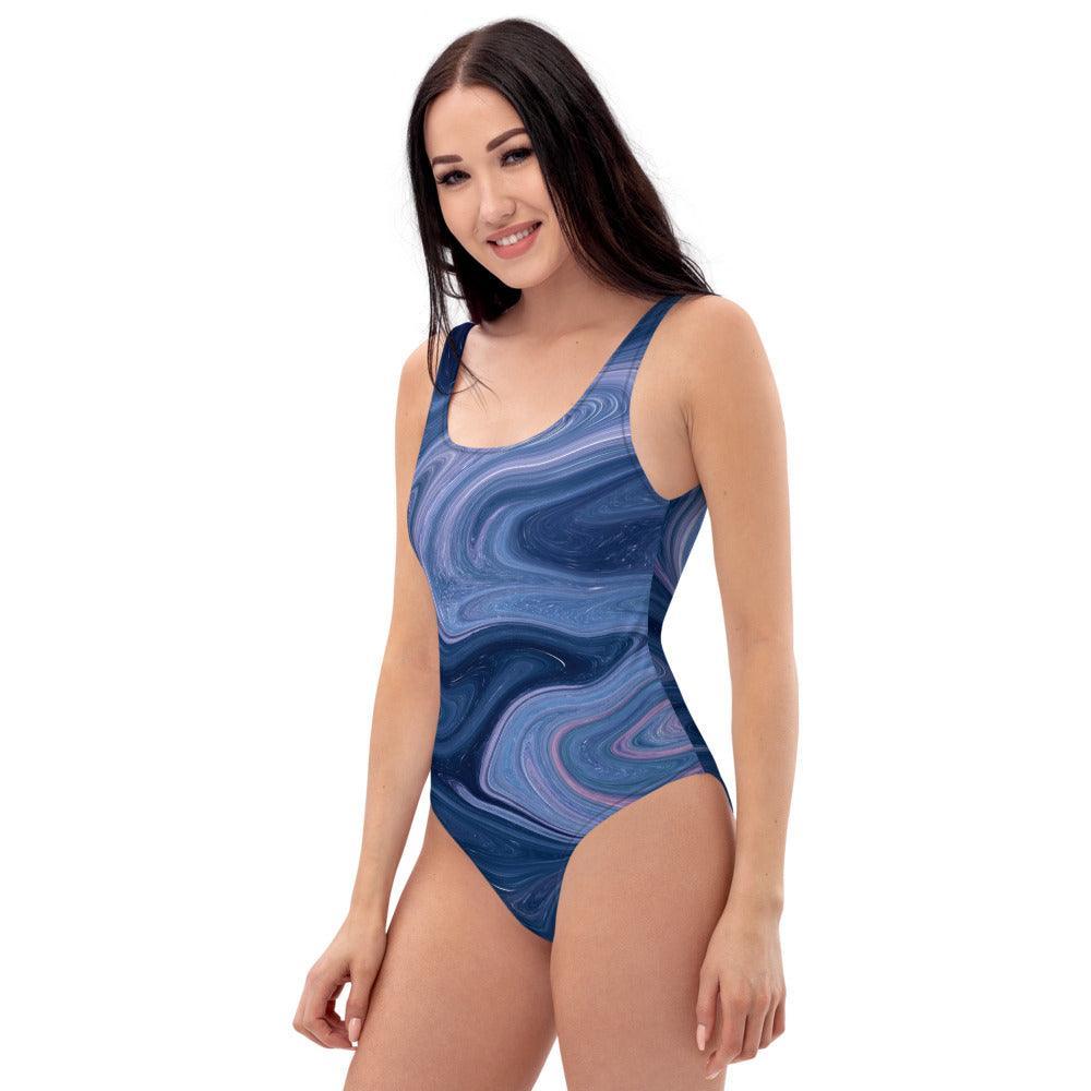 Blue Color Swimsuit