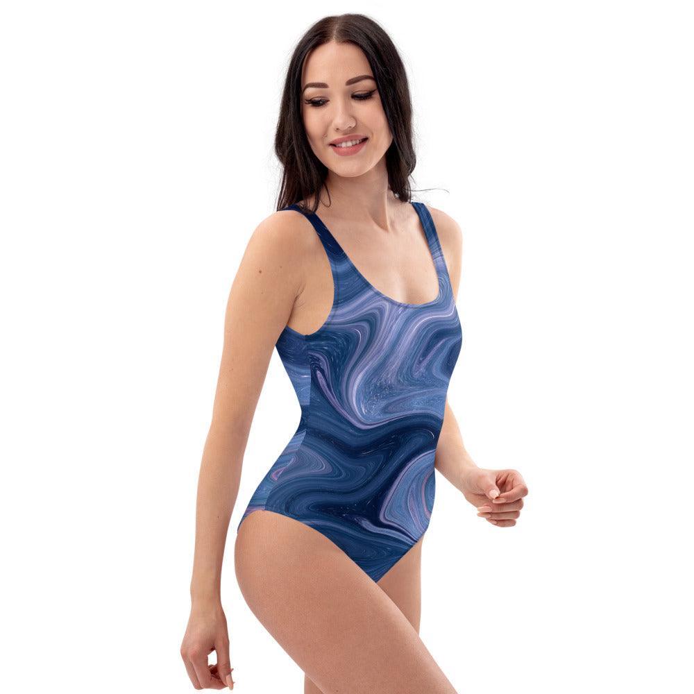 Blue Color Swimsuit